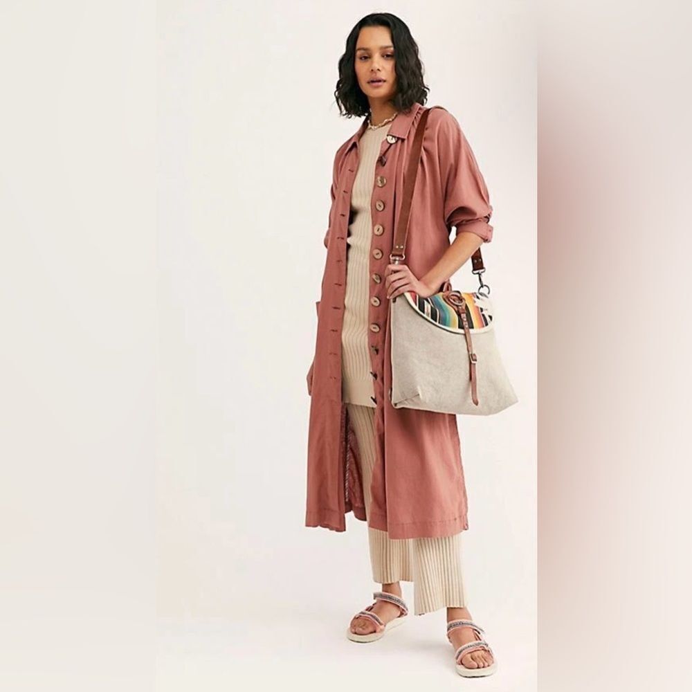 NWT Free People Meet Me In Montauk Duster Jacket